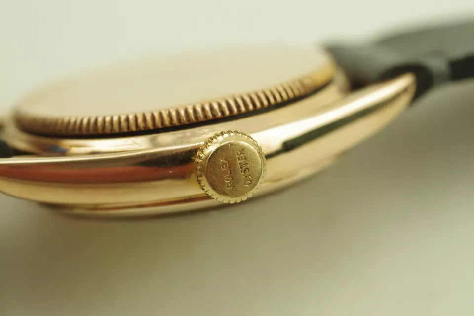 Rolex 4270 18k Oyster Chronometre 1946 Serviced Super Rare