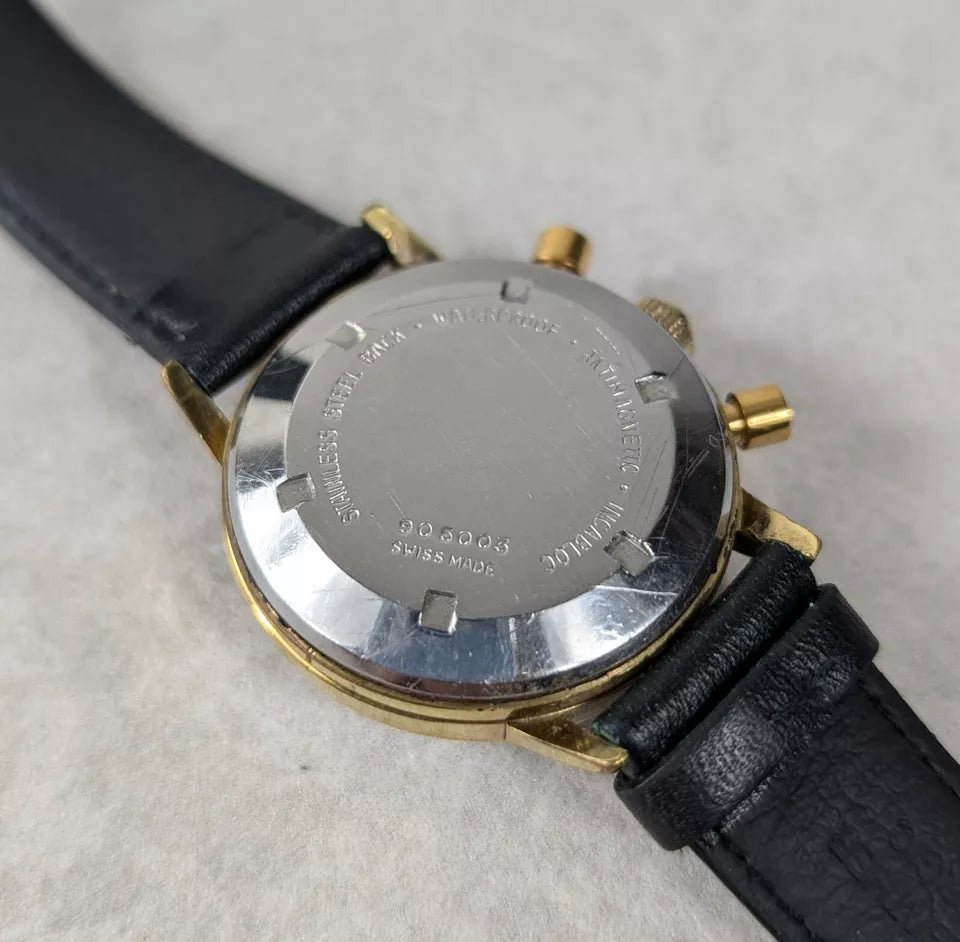 Bucherer Vintage Chronograph 1968 Rare Model