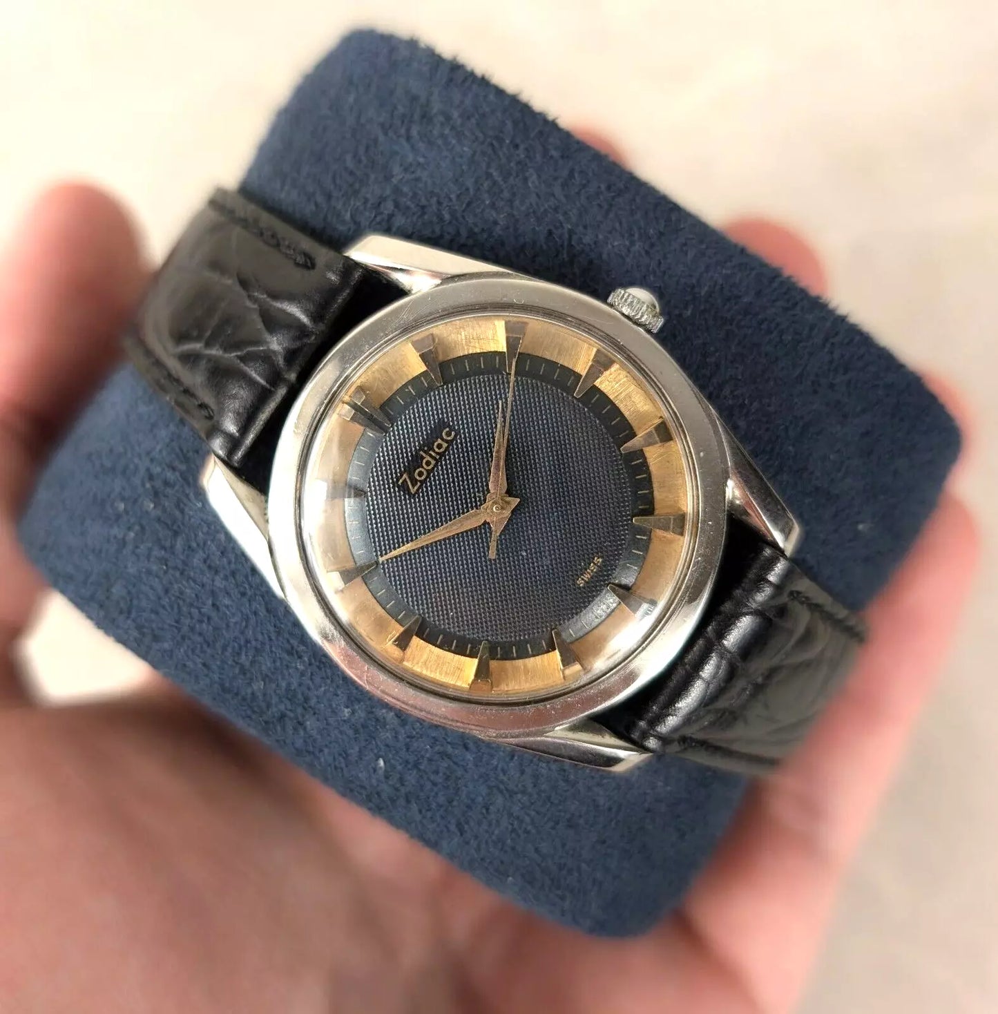 Zodiac Vintage Gents Watch | 1960s Interesting Dial