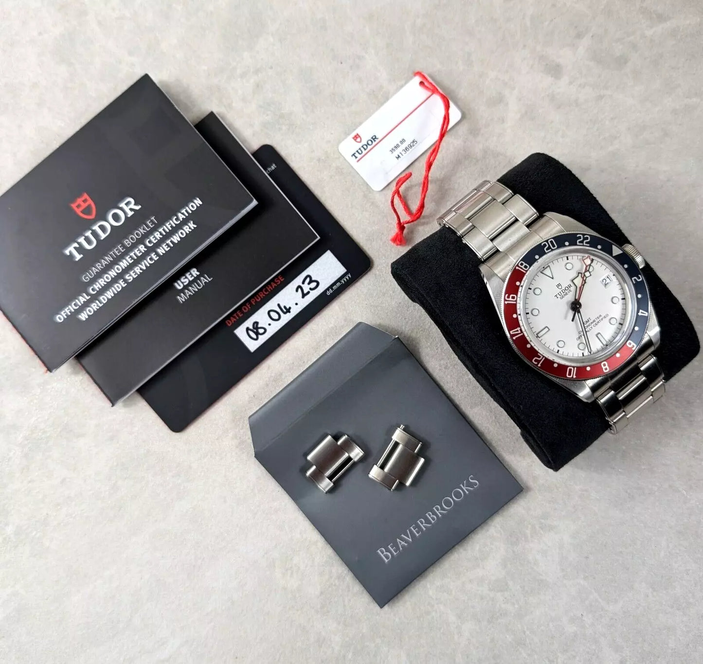TUDOR Black Bay White | M79830RB-0010 | Full Box and Papers