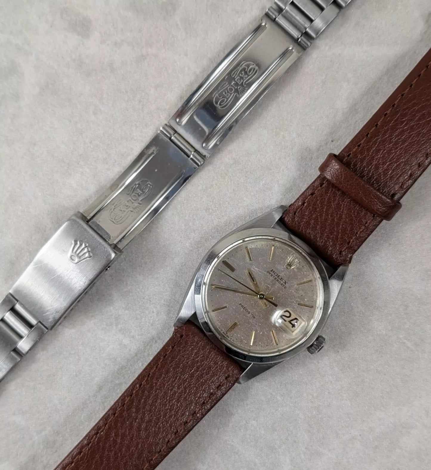 Rolex 6694 Oysterdate Precision | 1960s with Spare Steel Bracelet