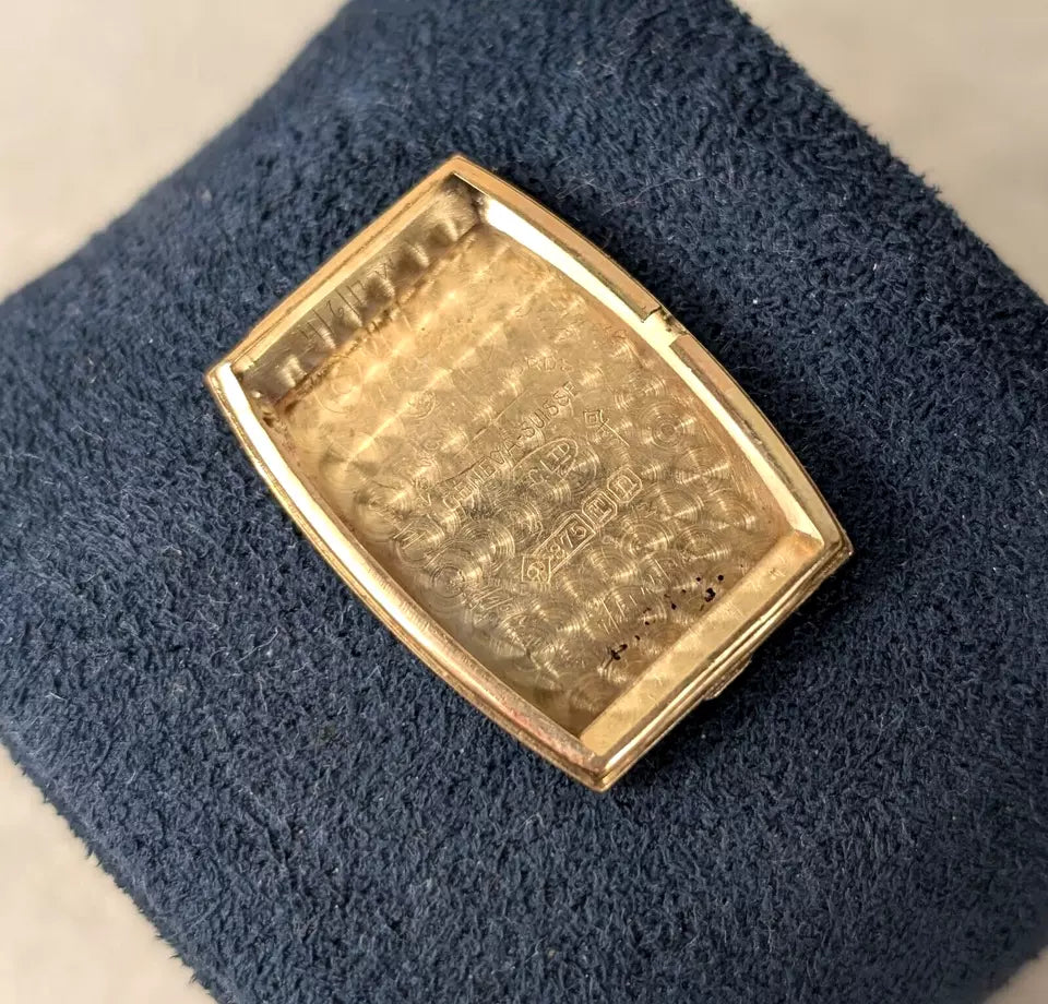 Rolex 2387 Vintage 9k Gold Late 1920's Original Dial