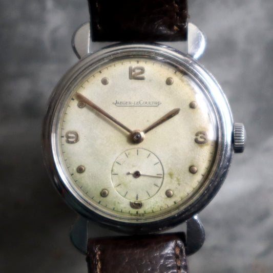 Vintage 1946 Jaeger Lecoultre Watch | Rare Fancy Lugs