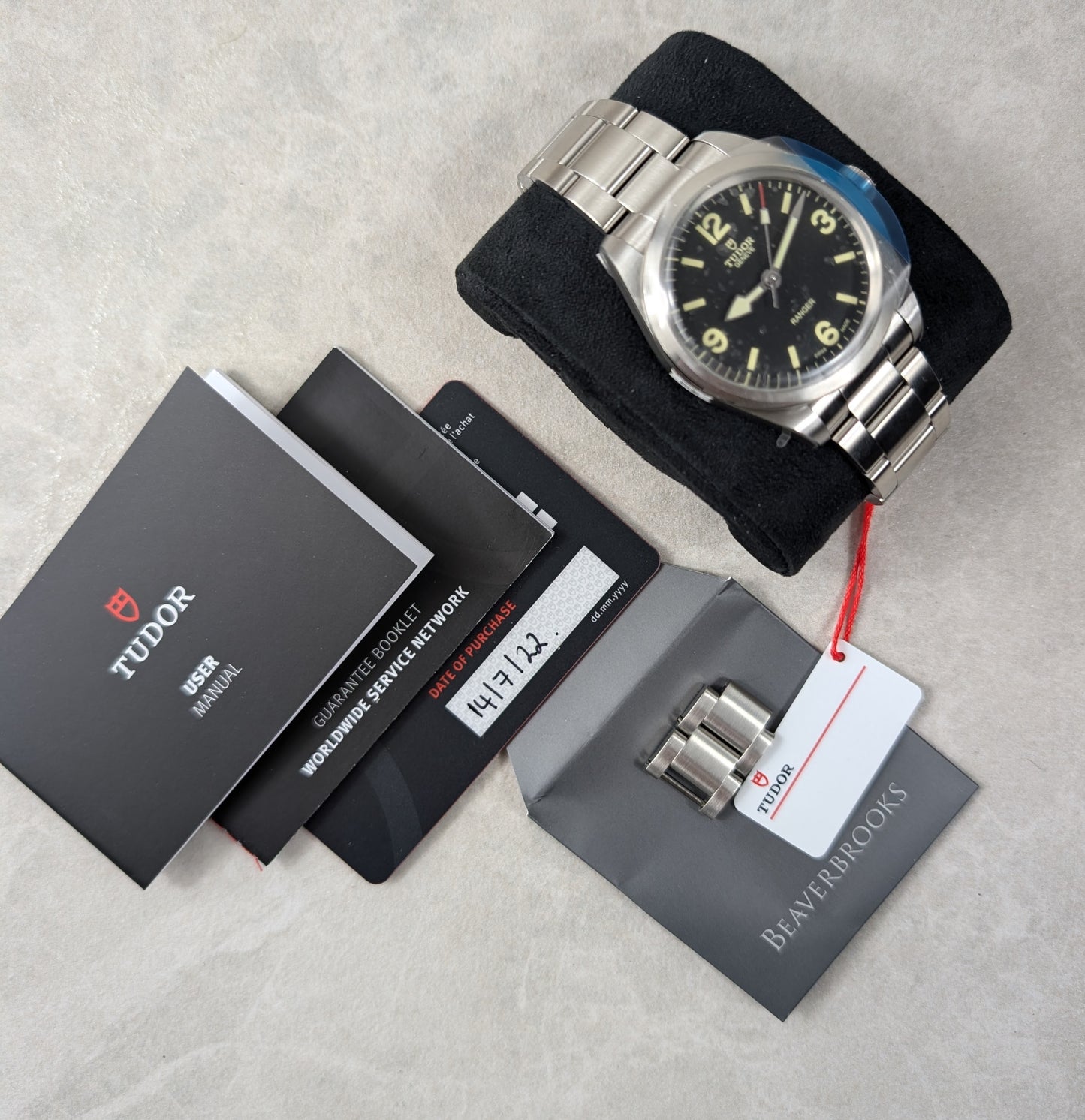 TUDOR Ranger Black Watch | Full Box and Papers Unworn | 79950-0001