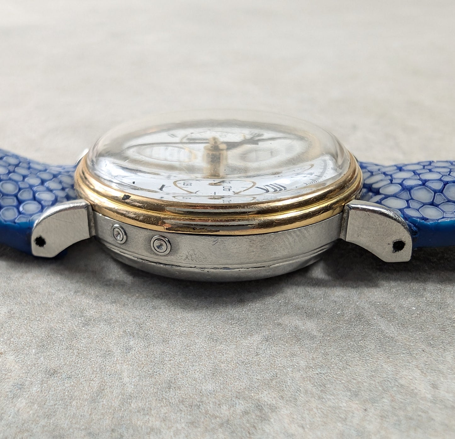 Vintage 1830 Baume and Mercier 1980s Chronograph Moonphase