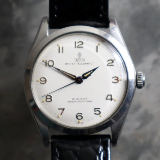 Steel 1960s Tudor Oyster 'Elegante' Ref.7960
