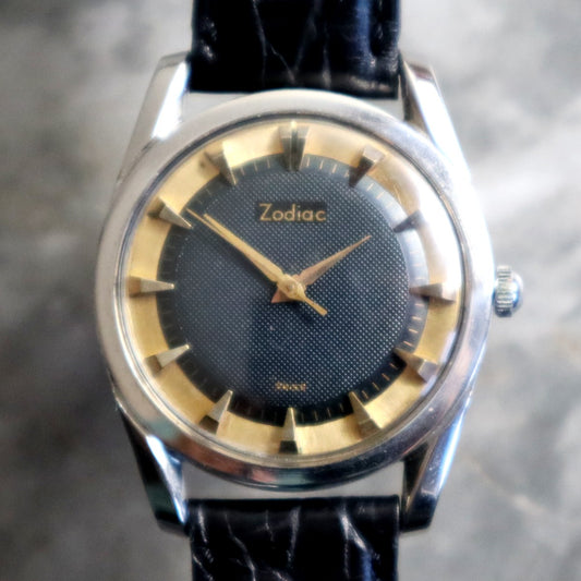 Zodiac Vintage Gents Watch | 1960s Interesting Dial