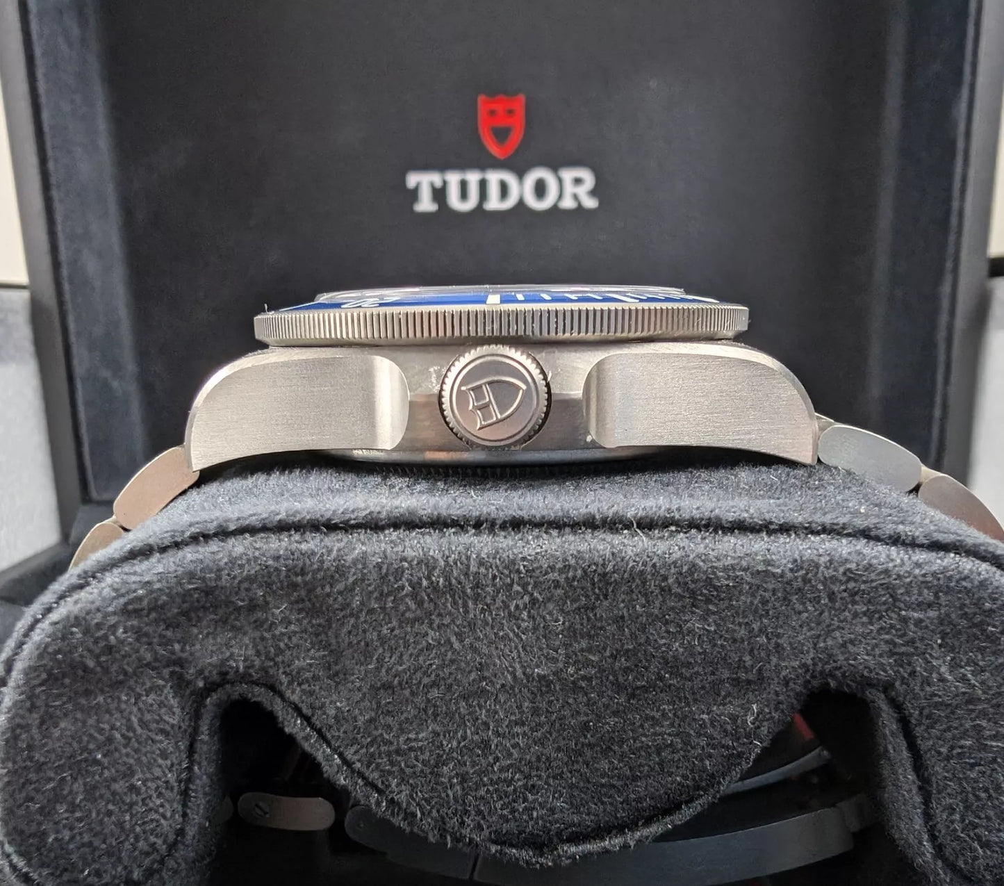 TUDOR Pelagos Blue Titanium Bracelet Watch | Full Box and Papers 25600TB