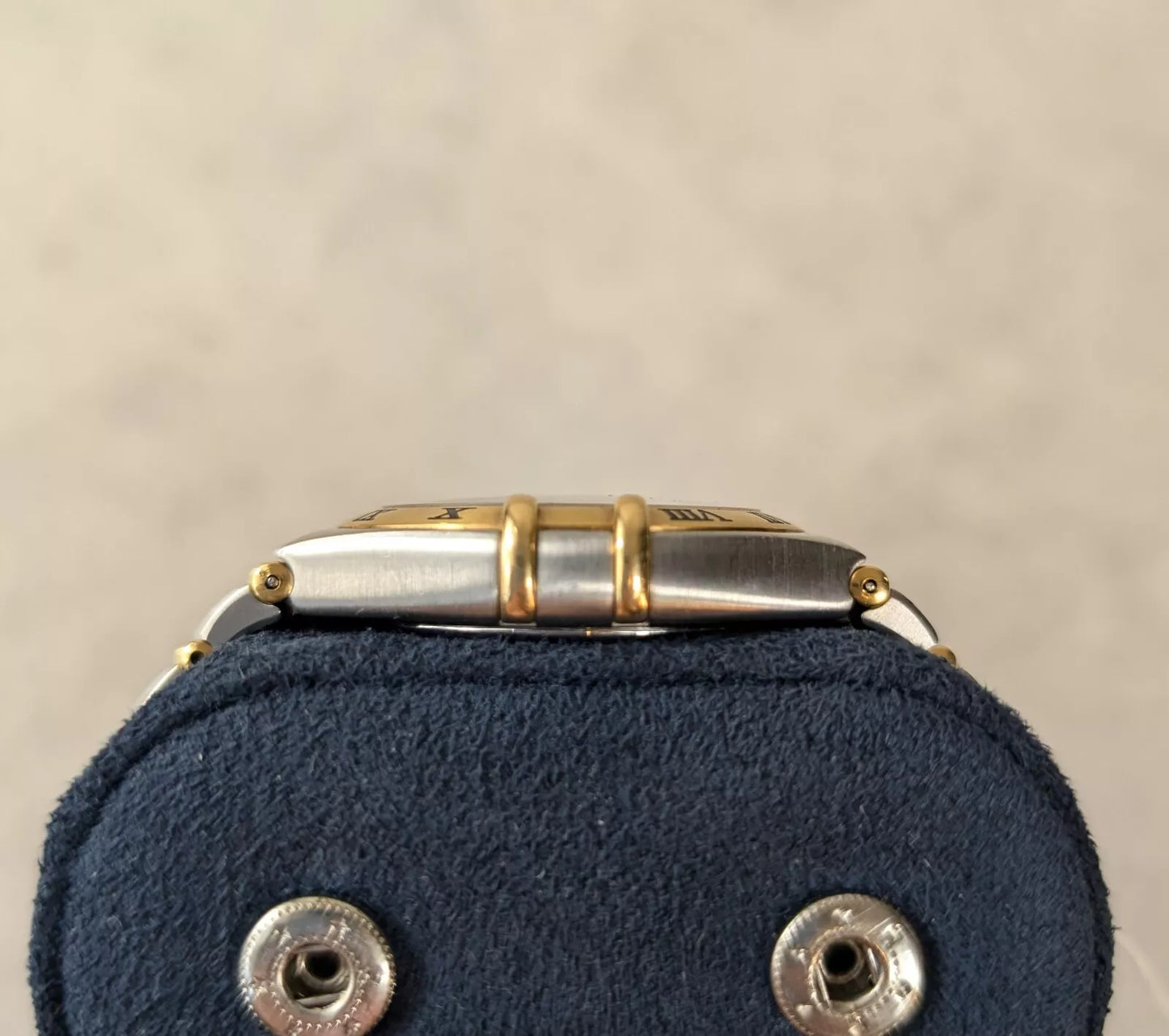 Omega Constellation 1242.30.00 38mm Double Eagle Steel and Gold